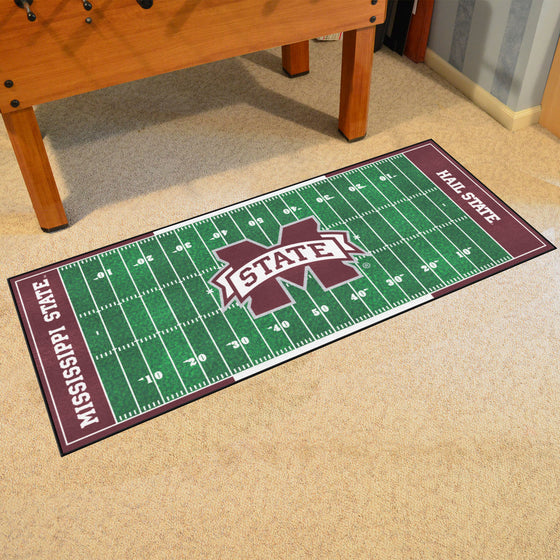 Mississippi State Bulldogs Field Runner Mat - 30in. x 72in.