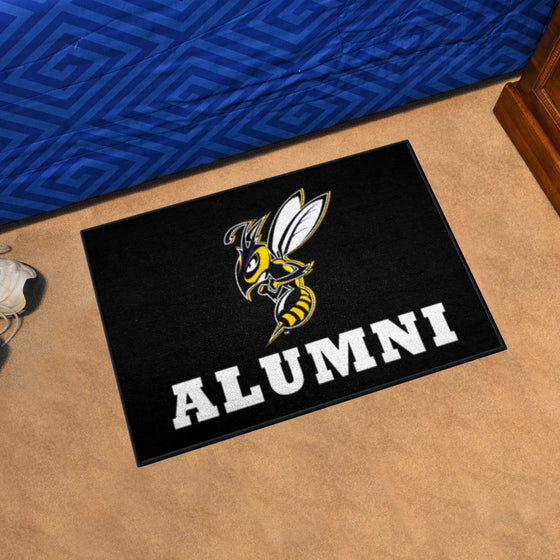 Montana State Billings Yellow Jackets Starter Mat Accent Rug - 19in. x 30in. Alumni Starter Mat