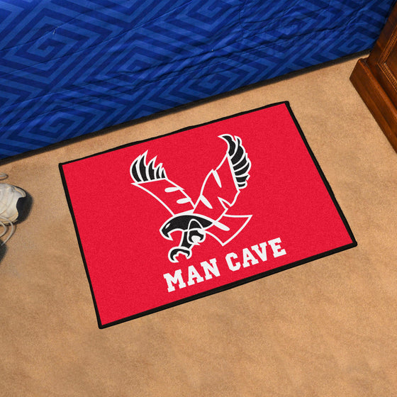 Eastern Washington Eagles Man Cave Starter Mat Accent Rug - 19in. x 30in., Red