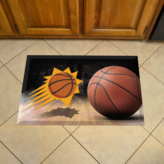 Phoenix Suns Rubber Scraper Door Mat