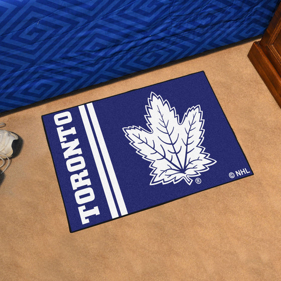 Toronto Maple Leafs Starter Mat Accent Rug - 19in. x 30in., Uniform Design