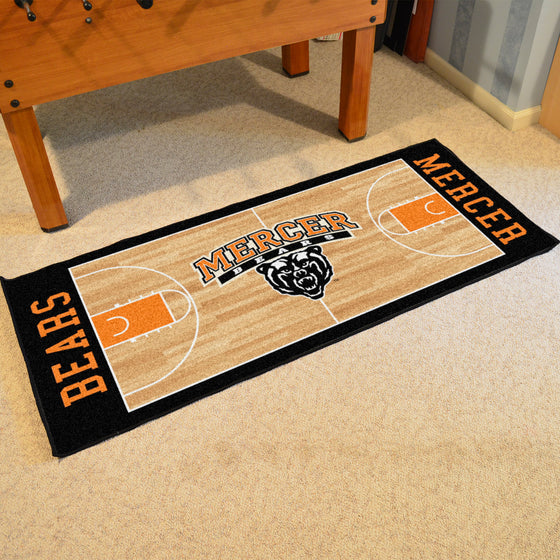 Mercer Bears Court Runner Rug - 30in. x 72in.