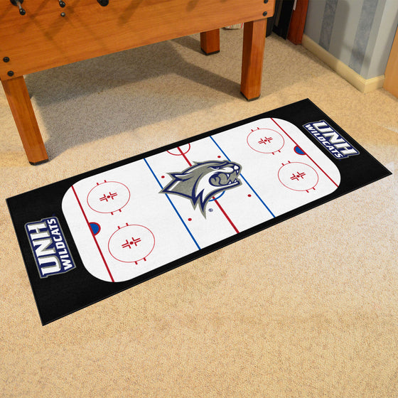 New Hampshire Wildcats Rink Runner - 30in. x 72in.