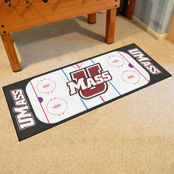 UMass Minutemen Rink Runner - 30in. x 72in.