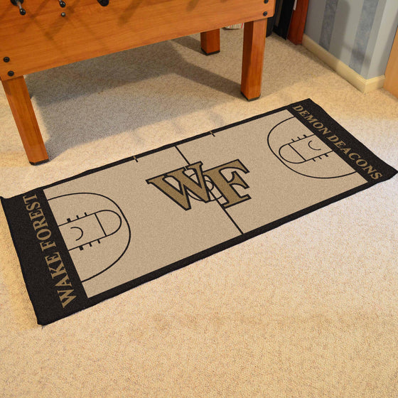 Wake Forest Demon Deacons Court Runner Rug - 30in. x 72in.