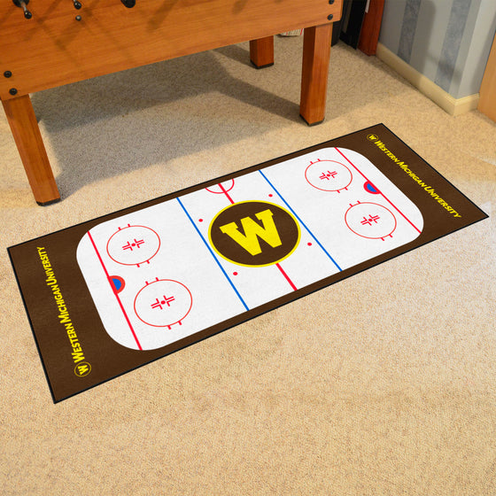 Western Michigan Broncos Rink Runner - 30in. x 72in.