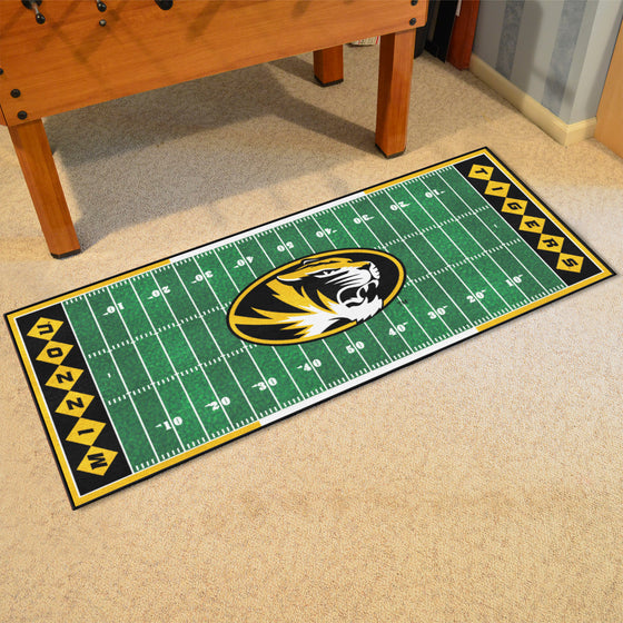 Missouri Tigers Field Runner Mat - 30in. x 72in.