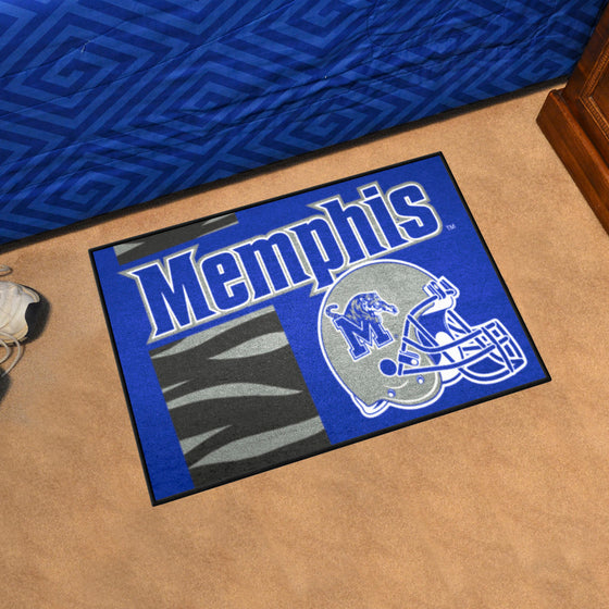 Memphis Tigers Starter Mat Accent Rug - 19in. x 30in., Uniform Design