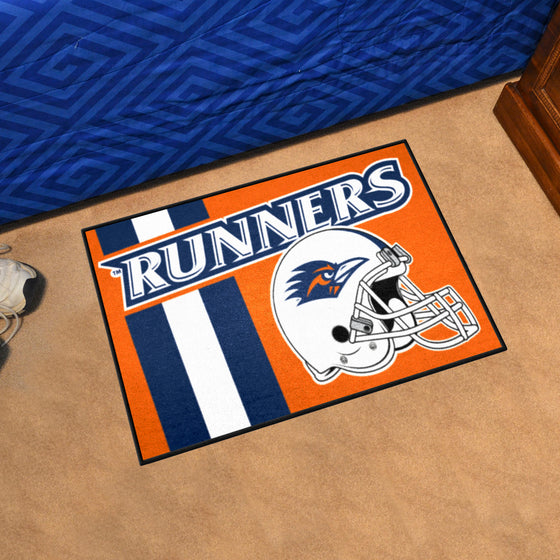 UTSA Roadrunners Starter Mat Accent Rug - 19in. x 30in., Uniform Design