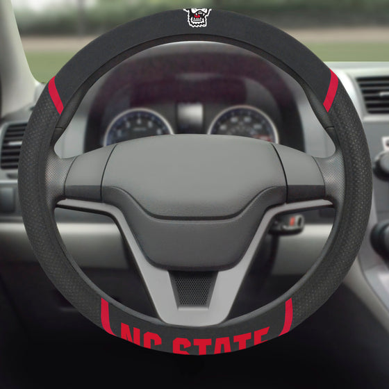 NC State Wolfpack Embroidered Steering Wheel Cover