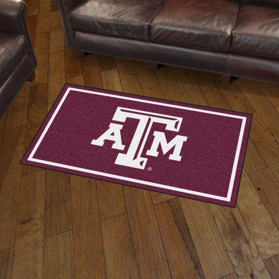 Texas A&M Aggies 3ft. x 5ft. Plush Area Rug