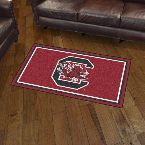 South Carolina Gamecocks 3ft. x 5ft. Plush Area Rug