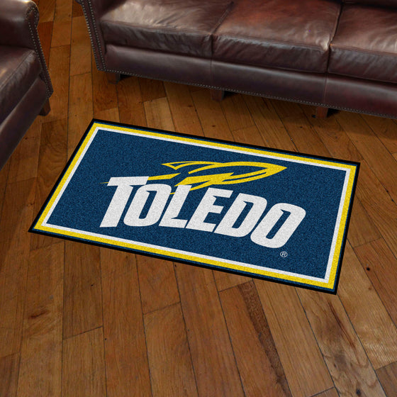 Toledo Rockets 3ft. x 5ft. Plush Area Rug