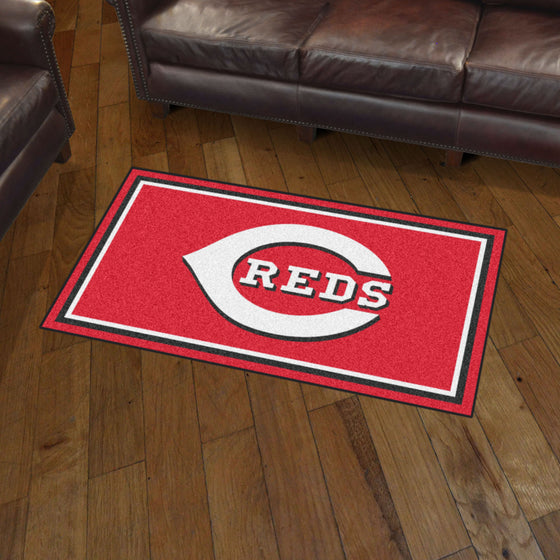 Cincinnati Reds 3ft. x 5ft. Plush Area Rug