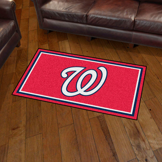 Washington Nationals 3ft. x 5ft. Plush Area Rug