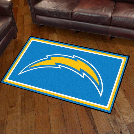 Los Angeles Chargers 3ft. x 5ft. Plush Area Rug