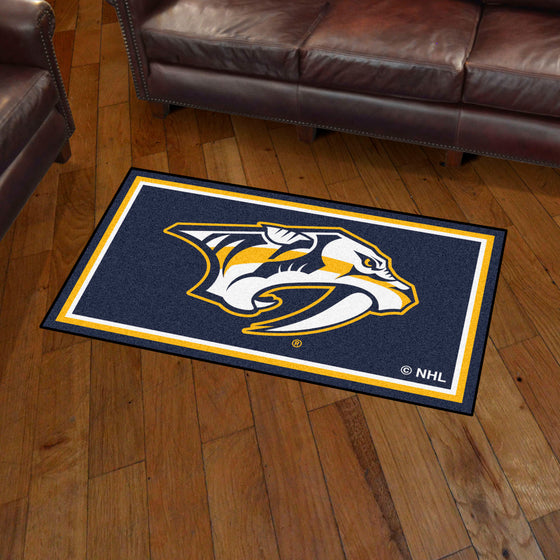 Nashville Predators 3ft. x 5ft. Plush Area Rug