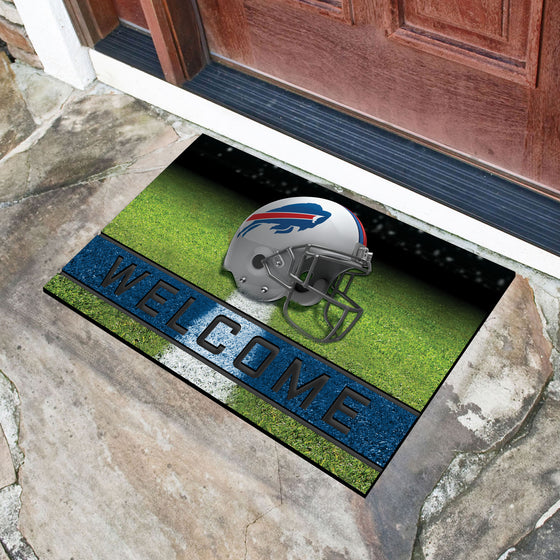 Buffalo Bills Rubber Door Mat - 18in. x 30in.