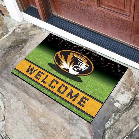 Missouri Tigers Rubber Door Mat - 18in. x 30in.