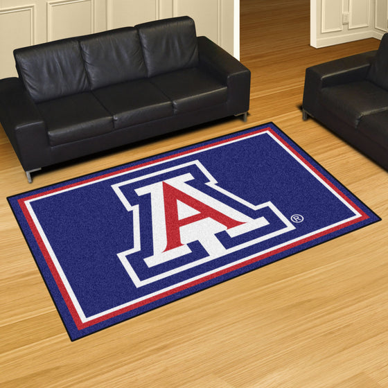 Arizona Wildcats 5ft. x 8 ft. Plush Area Rug