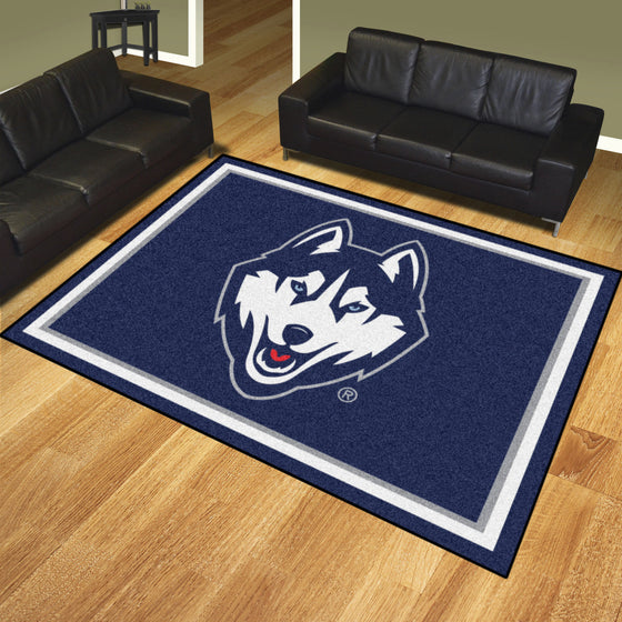 UConn Huskies 8ft. x 10 ft. Plush Area Rug