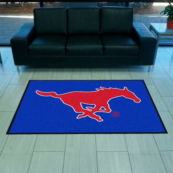 SMU 4X6 High-Traffic Mat with Durable Rubber Backing - Landscape Orientation