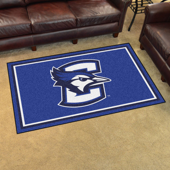 Creighton Bluejays 4ft. x 6ft. Plush Area Rug