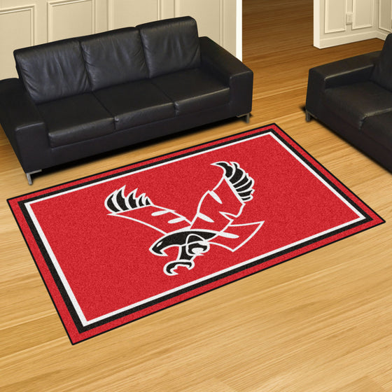 Eastern Washington Eagles 5ft. x 8 ft. Plush Area Rug