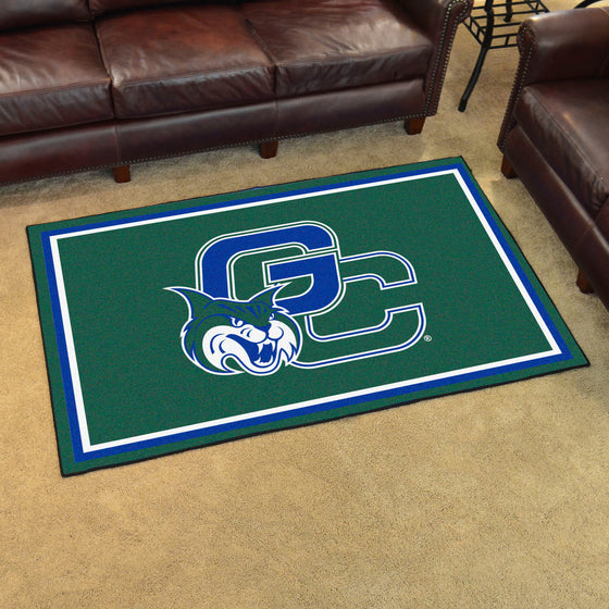 Georgia College Bobcats 4ft. x 6ft. Plush Area Rug