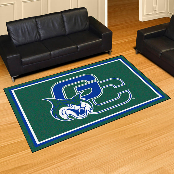 Georgia College Bobcats 5ft. x 8 ft. Plush Area Rug