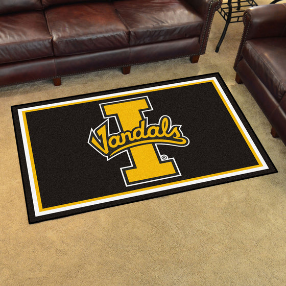 Idaho Vandals 4ft. x 6ft. Plush Area Rug