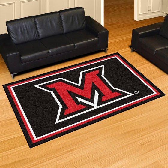 Miami (OH) Redhawks 5ft. x 8 ft. Plush Area Rug