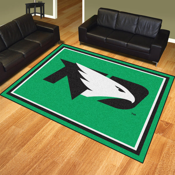 North Dakota Fighting Hawks 8ft. x 10 ft. Plush Area Rug