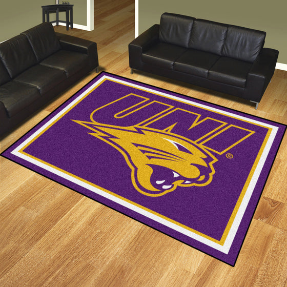 Northern Iowa Panthers 8ft. x 10 ft. Plush Area Rug