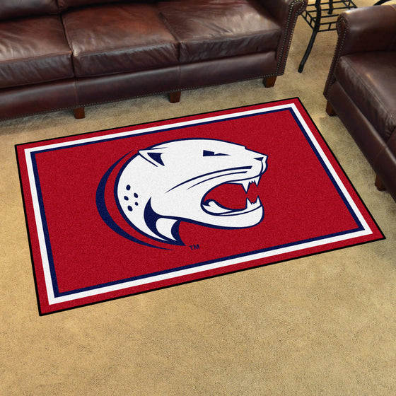 South Alabama Jaguars 4ft. x 6ft. Plush Area Rug