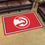 Atlanta Hawks 4ft. x 6ft. Plush Area Rug