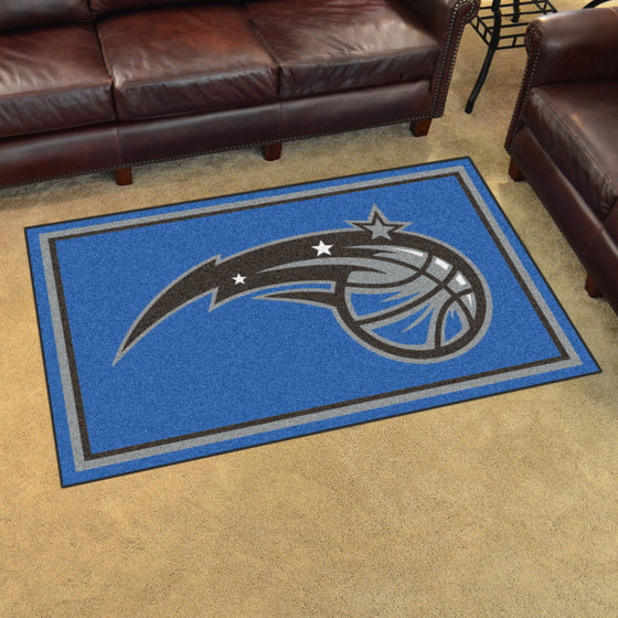 Orlando Magic 4ft. x 6ft. Plush Area Rug