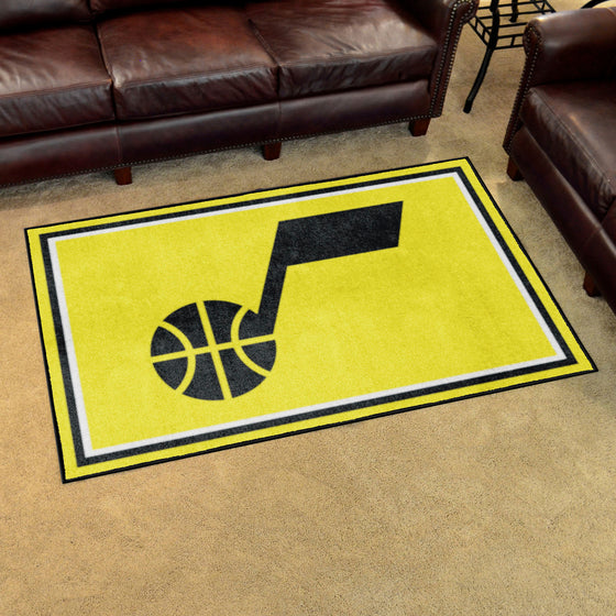 Utah Jazz 4ft. x 6ft. Plush Area Rug