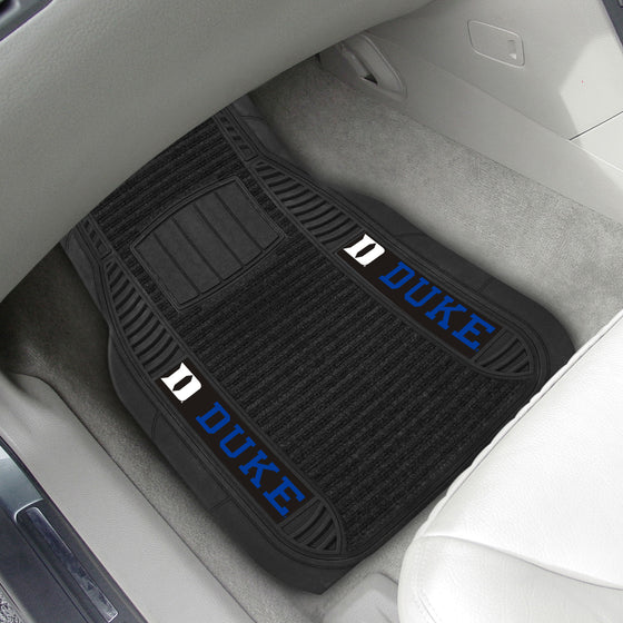 Duke Blue Devils 2 Piece Deluxe Car Mat Set