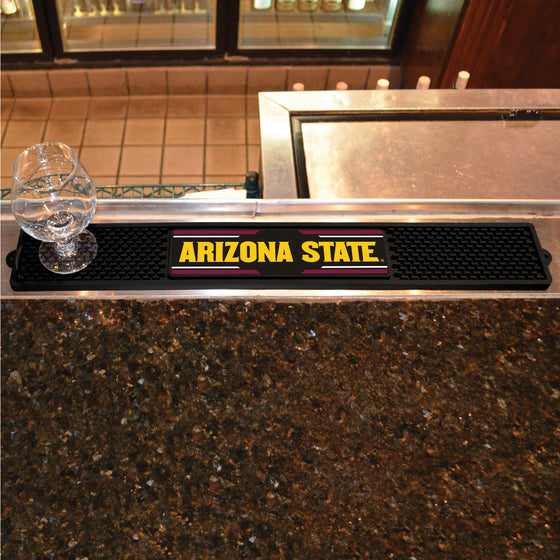 Arizona State Sun Devils Bar Drink Mat - 3.25in. x 24in.