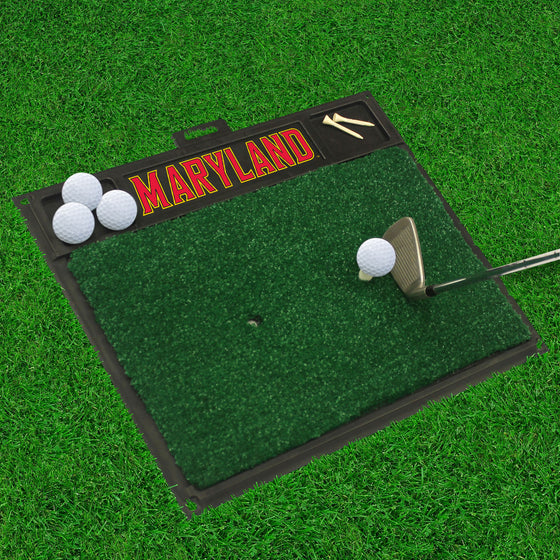 Maryland Terrapins Golf Hitting Mat