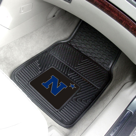 Naval Academy Heavy Duty Car Mat Set - 2 Pieces