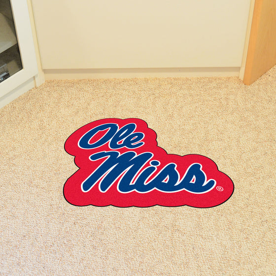 Ole Miss Rebels Mascot Rug