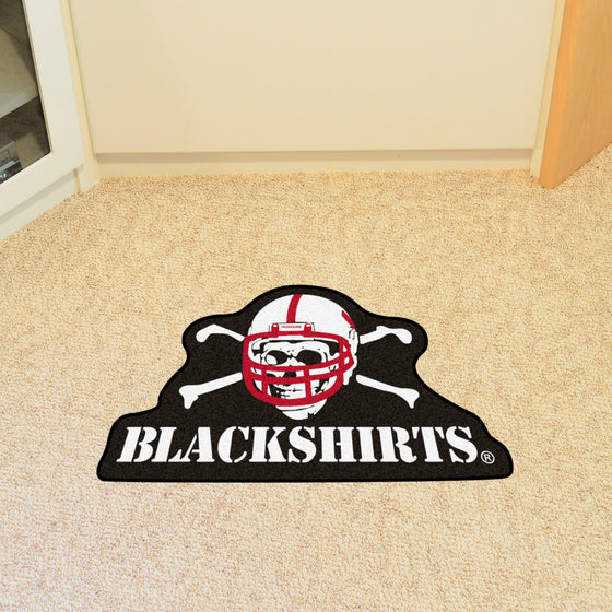 Nebraska Cornhuskers Mascot Rug, Blackshirts