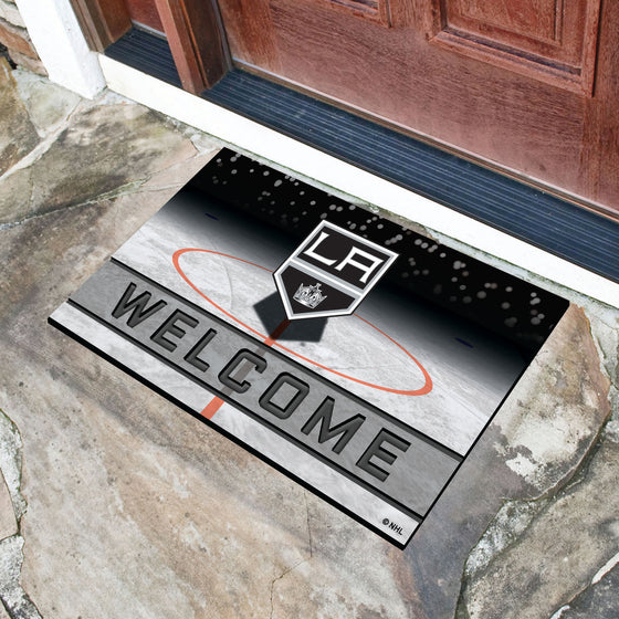 Los Angeles Kings Rubber Door Mat - 18in. x 30in.