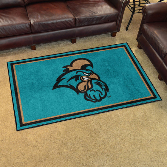 Coastal Carolina Chanticleers 4ft. x 6ft. Plush Area Rug