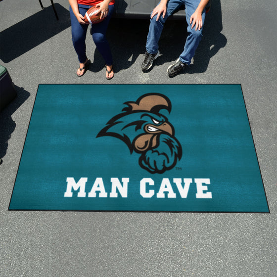 Coastal Carolina Chanticleers Man Cave Ulti-Mat Rug - 5ft. x 8ft.