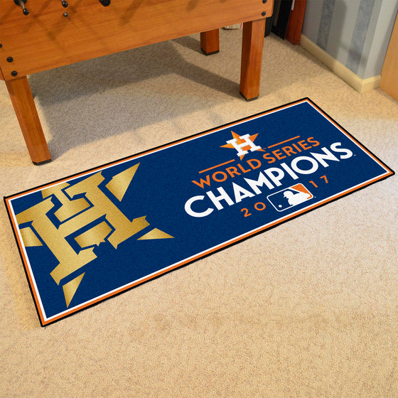 Houston Astros Baseball Runner Rug - 30in. x 72in.