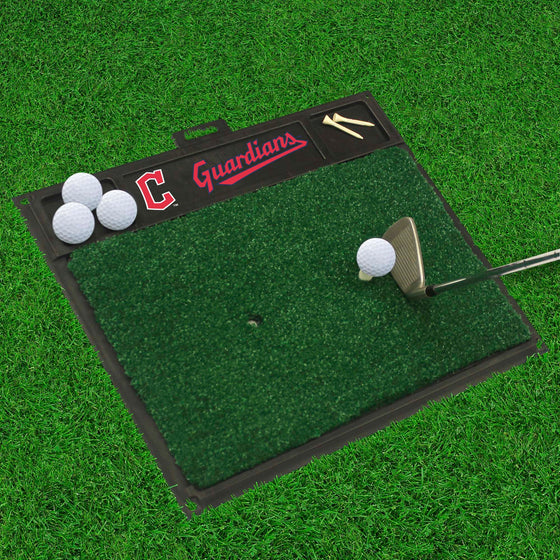 Cleveland Guardians Golf Hitting Mat