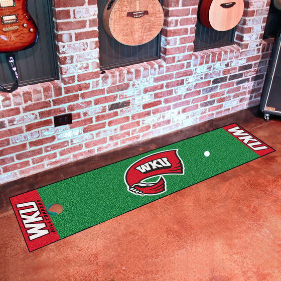 Western Kentucky Hilltoppers Putting Green Mat - 1.5ft. x 6ft.